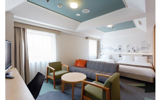 ペアデラックスツインご宿泊券(2泊分)[渋谷東急REIホテル]